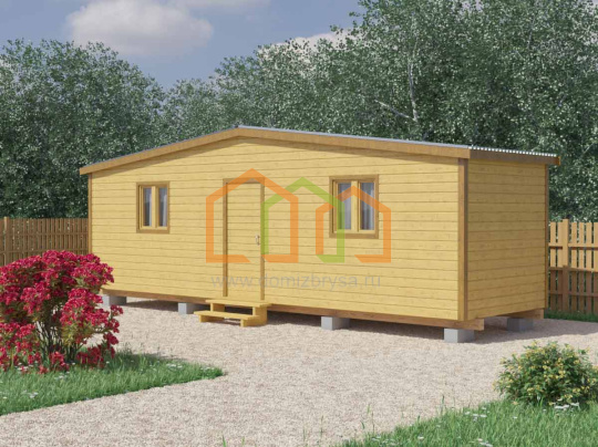 Дачная бытовка 2-х комнатная Лотос - 1 (С)